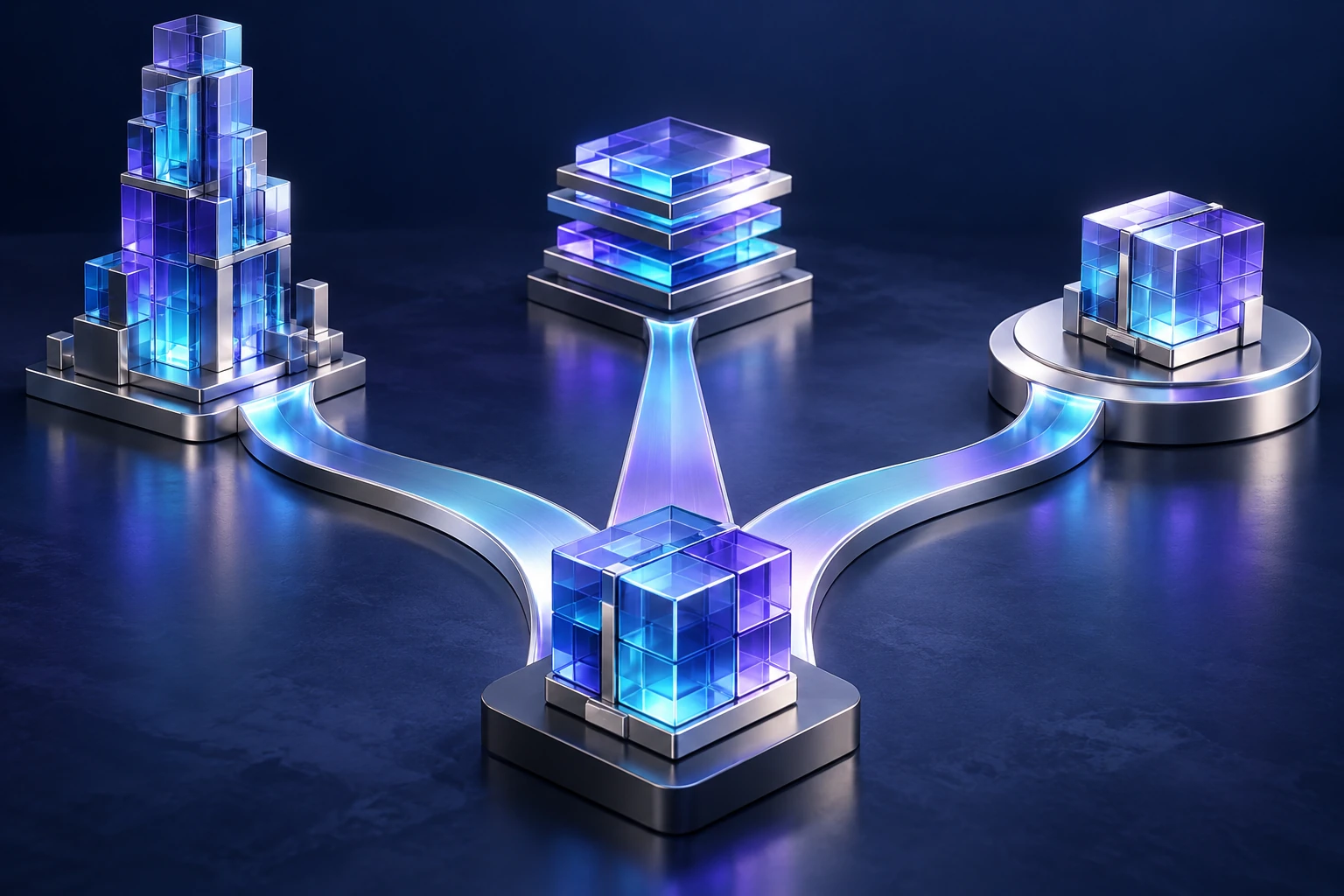 Conceptual illustration of rewrite refactor replatform