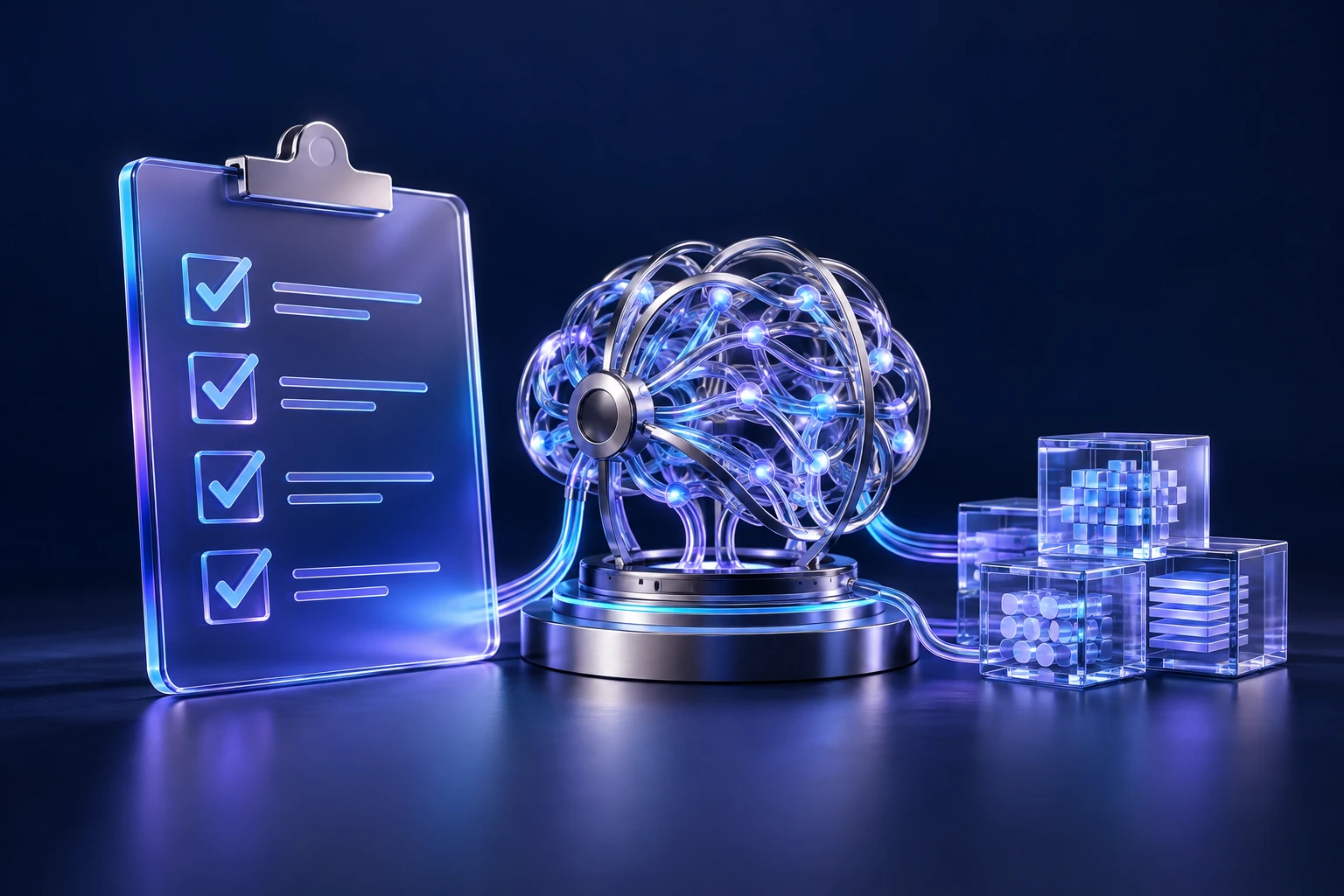 Conceptual illustration of ai readiness