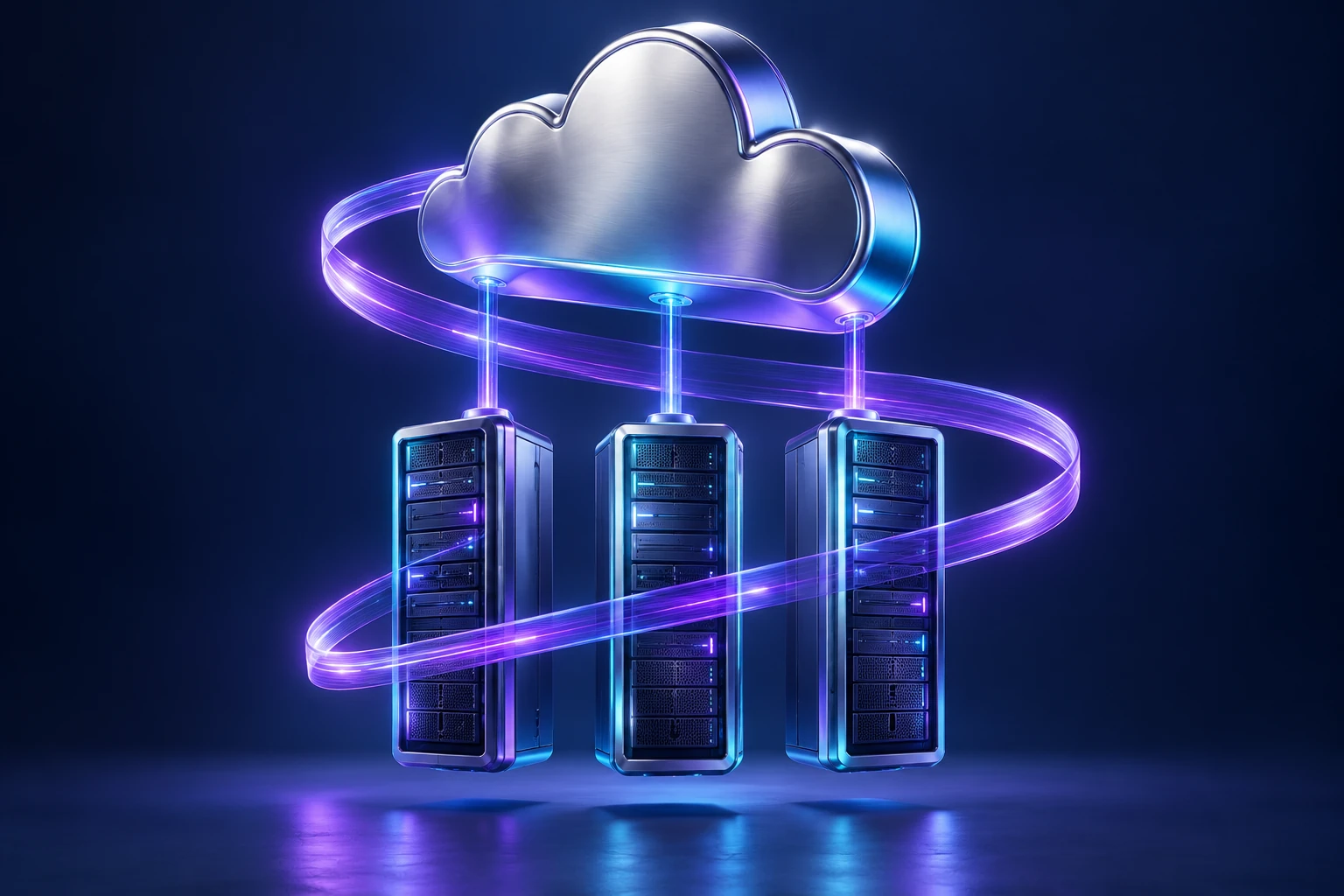 Conceptual illustration of cloud