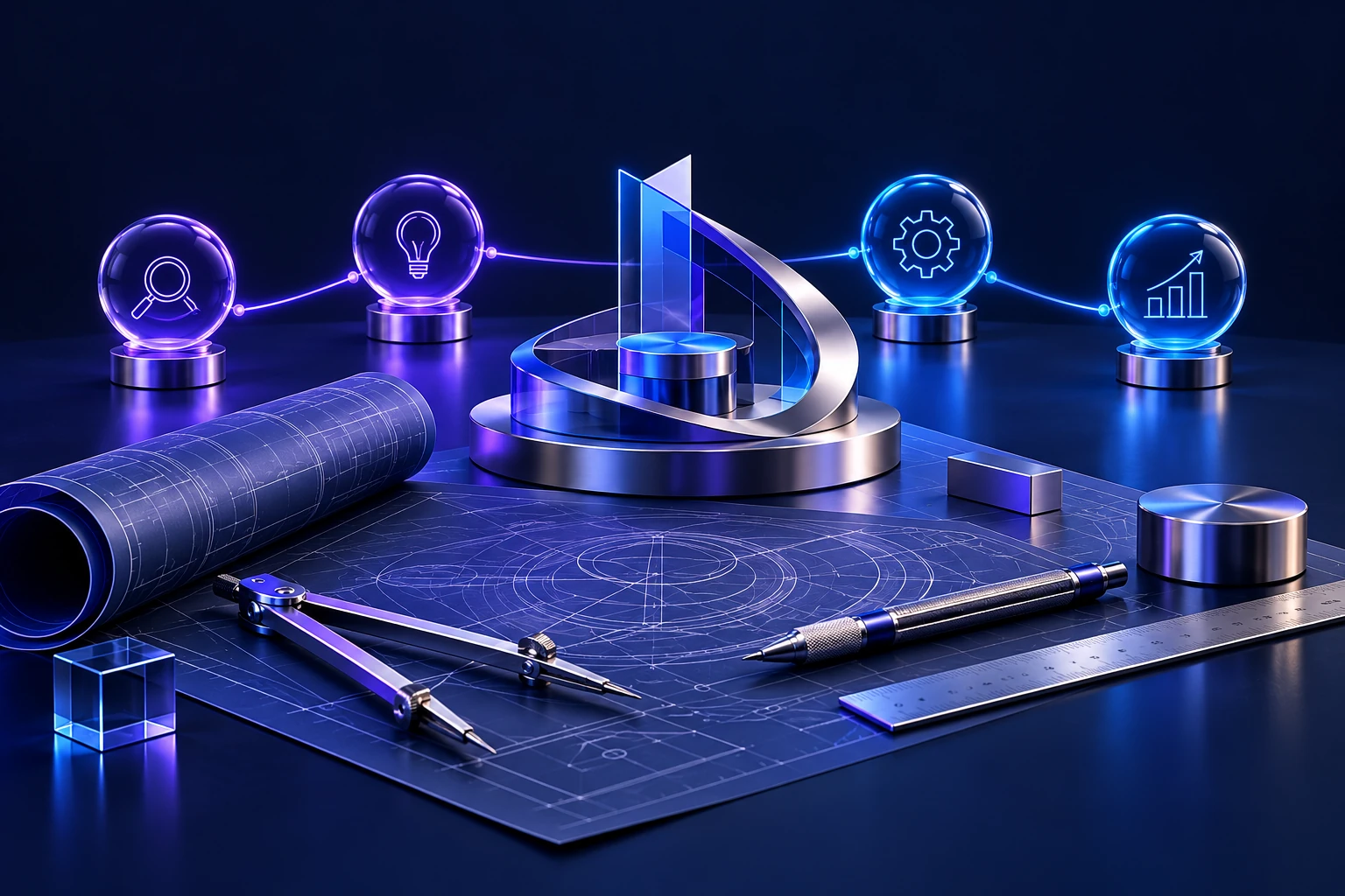 Conceptual illustration of process